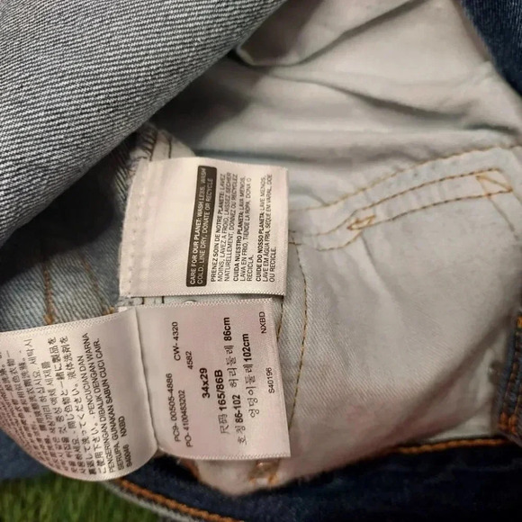 Levis Strauss & Co. 505 Regular Mens Jeans W34 L29 NWT - Picture 11 of 13